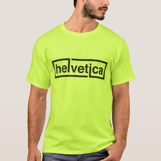 Helvetica Artist Shirt! T-Shirt (Front)