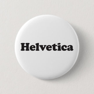Helvetica Design 3 6 Cm Round Badge