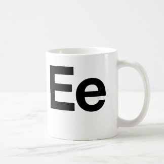 Helvetica Ee Coffee Mug