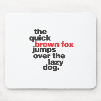 helvetica-quickbrownfox.ai mouse pad