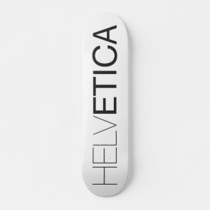 Helvetica Skateboard