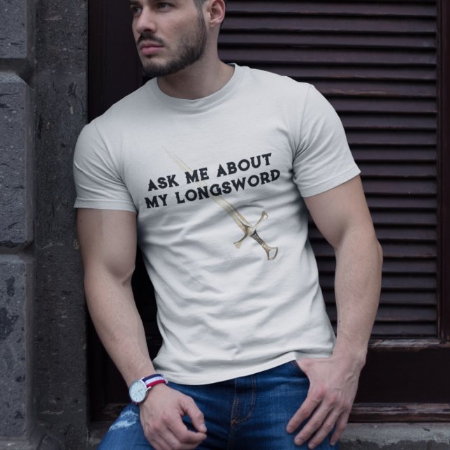 HEMA Historical European Martial Arts Longsword  T-Shirt (Creator Uploaded)