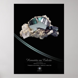 HEMATITE CALCITE POSTER