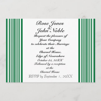 Hemera (Green) Wedding Invitation