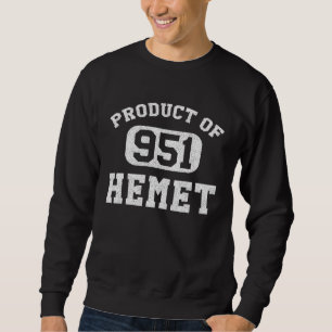 Hemet California Vintage Retro Area Code Sweatshirt