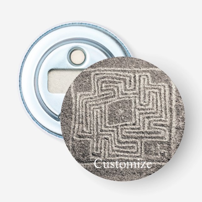 Hemet Maze Stone Thunder_Cove  Bottle Opener (Front)