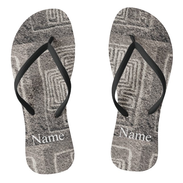 Hemet Maze Stone Thunder_Cove  Jandals (Footbed)
