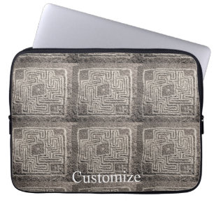 Hemet Maze Stone Thunder_Cove Laptop Sleeve