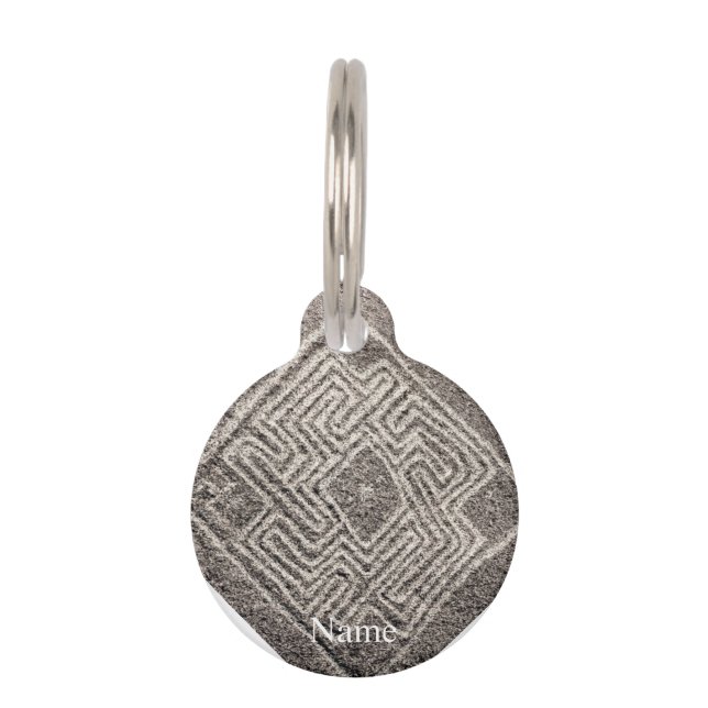 Hemet Maze Stone Thunder_Cove   Pet Tag (Back)