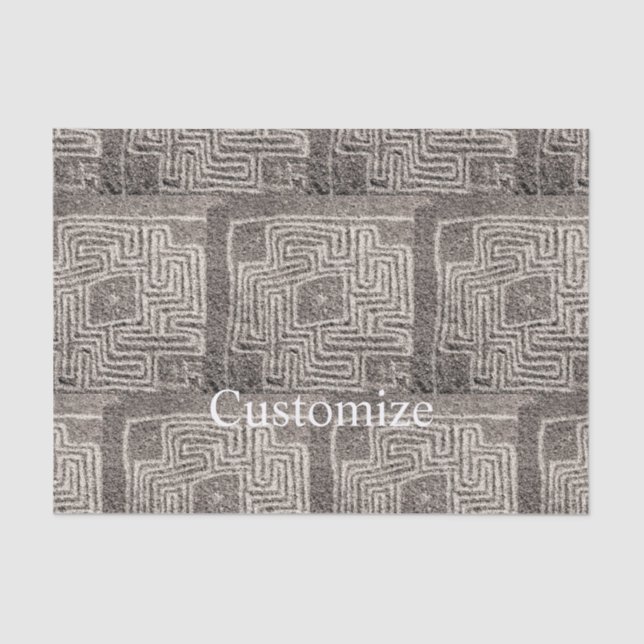 Hemet Maze Stone Thunder_Cove Tissue Paper (Front)