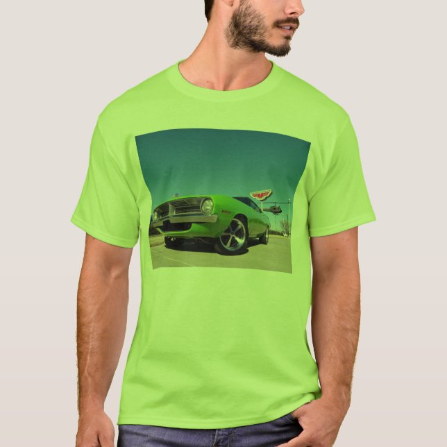 Hemi 'cuda muscle car shirt (Front)