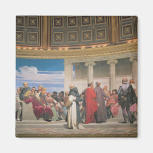 Hemicycle: Artists of All Ages, detail of the righ Magnet