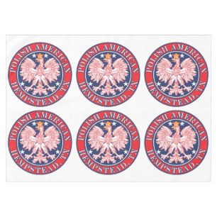 Hempstead Texas Polish American Eagle Tablecloth
