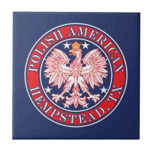 Hempstead Texas Polish American Eagle Tile