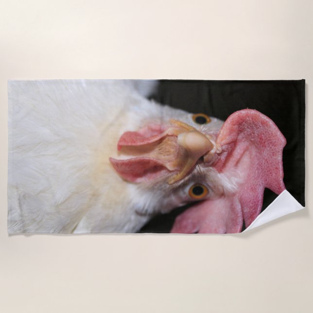 Hen Beach Towel (Front)
