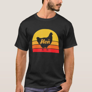 Hen Chicken Women Farm Humour Tee
