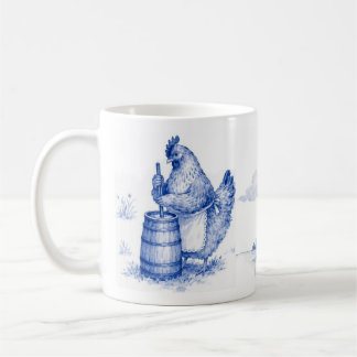 Hen Churning Butter - Hen Party Coffee Mug