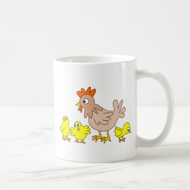 Hen Coffee Mug (Right)