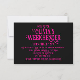 Hen Do Invitations Custom Party Invites.