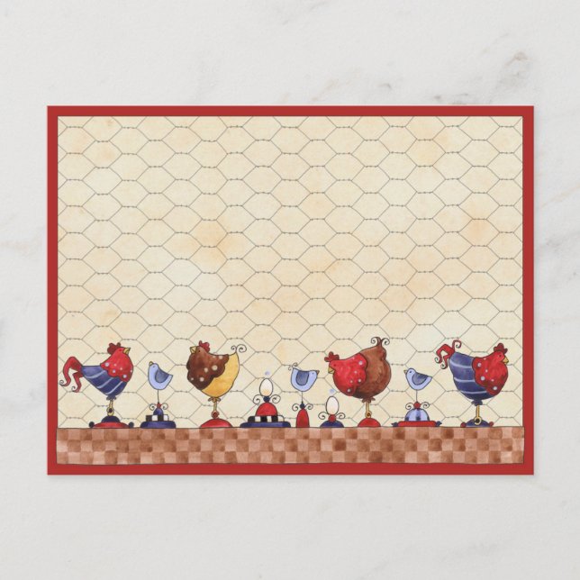 Hen House Postcard (Front)