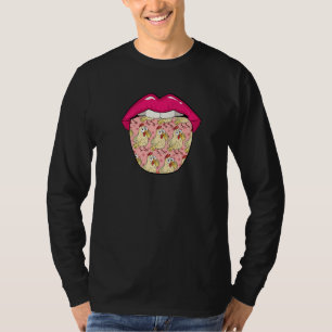 Hen Lips Eggs  Farm Farming Farmer Chicken T-Shirt