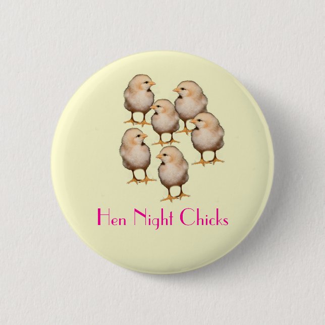 HEN NIGHT CHICKS BADGE (Front)