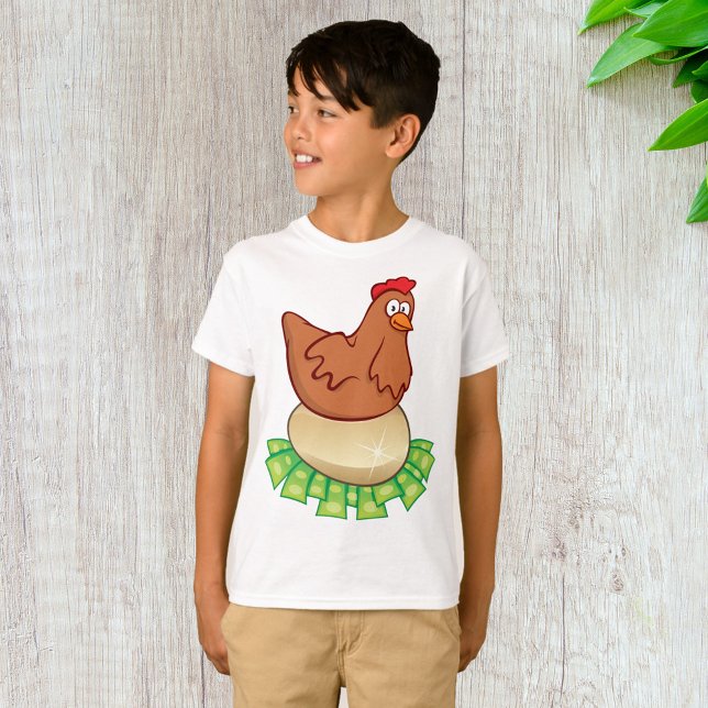 Hen On A Golden Egg T-Shirt (Creator Uploaded)