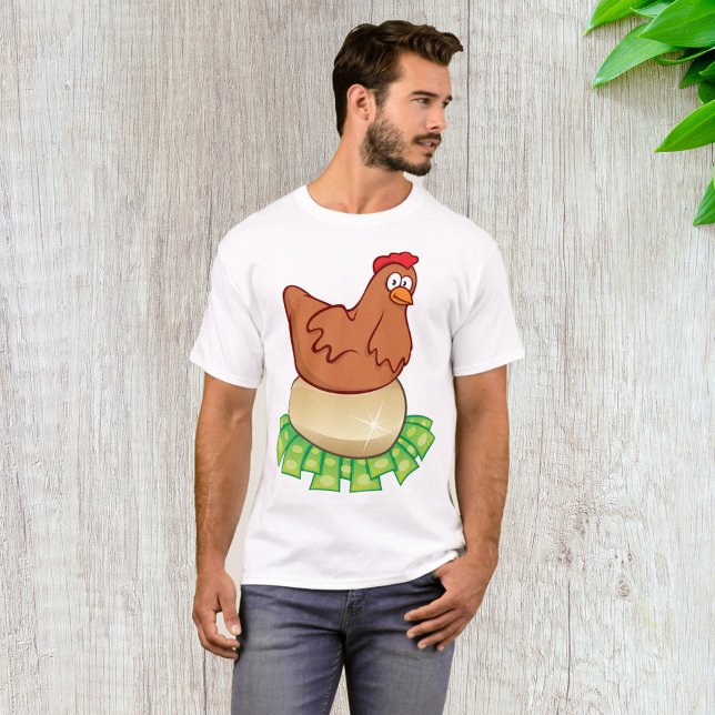 Hen On A Golden Egg T-Shirt (Creator Uploaded)
