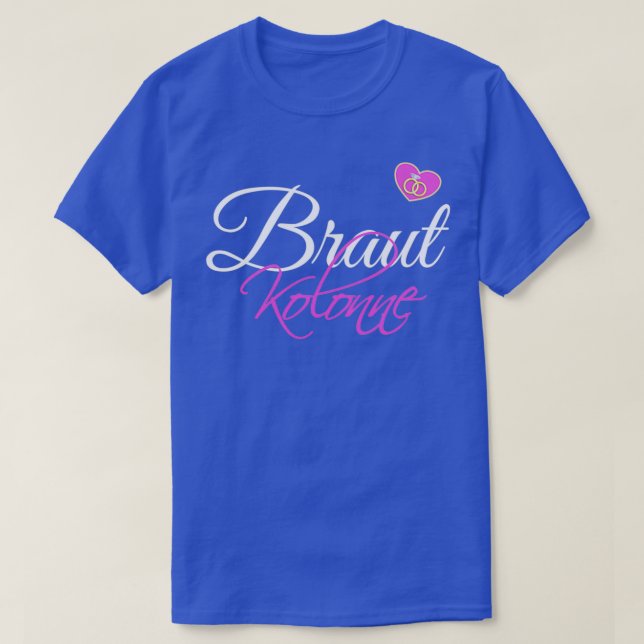 Hen party bridal bridal column 4 T-Shirt (Design Front)