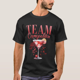 Hen Party Cocktail Bartender Team Cosmopolitan T-Shirt