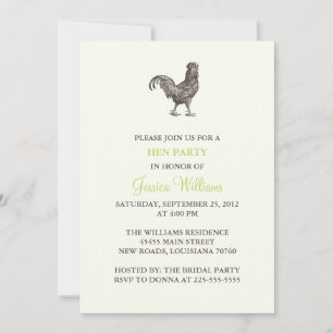 Hen Party Invitation