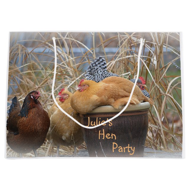 Hen Party Large Gift Bag (Front)