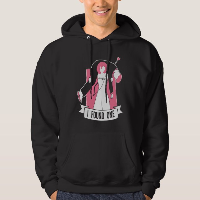 Hen Party Wedding Married Bachelor Bride To Be Bac Hoodie (Front)