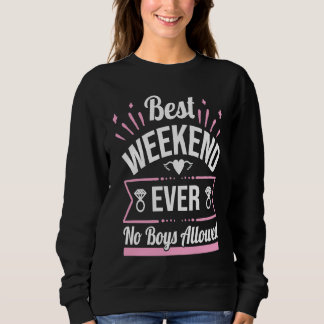 Hen Party Wedding Married Bachelor Bride To Be Bac Sweatshirt