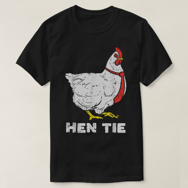 Hen Tie Funny Japanese Anime Pun Manga Joke Otaku  T-Shirt (Design Front)