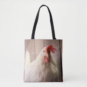 Hen tote bag