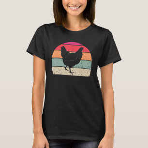Hen Vintage Cool Hen Savana Chicken Animal 60s 70s T-Shirt