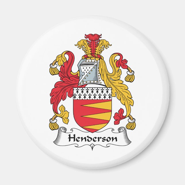 Henderson Family Crest Magnet (Front)