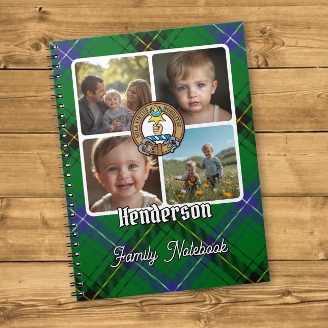 Henderson Family Photo Collage Notebook (Creator Uploaded)