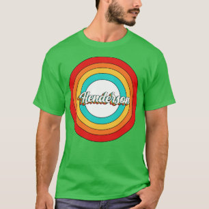Henderson Name Shirt Vintage Henderson Circle