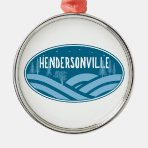 Hendersonville North Carolina Outdoors Metal Tree Decoration