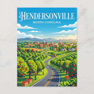 Hendersonville USA Postcard
