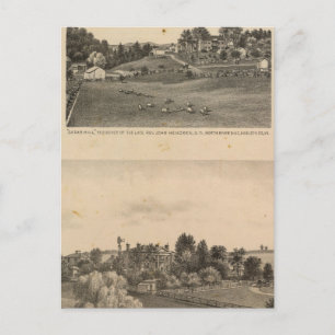 Hendren residences postcard