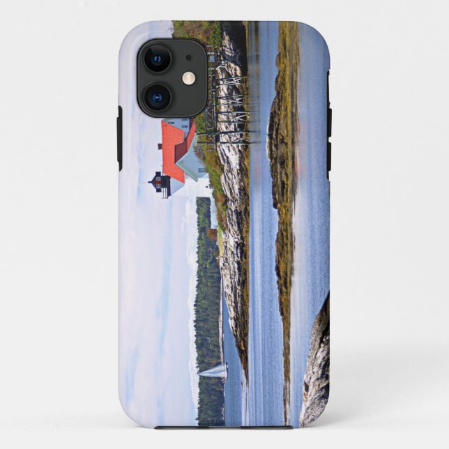 Hendricks Head Lighthouse, Maine iPhone 5/5S Case (Back)