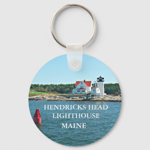 Hendricks Head Lighthouse, Maine Keychain