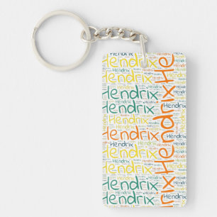 Hendrix Key Ring