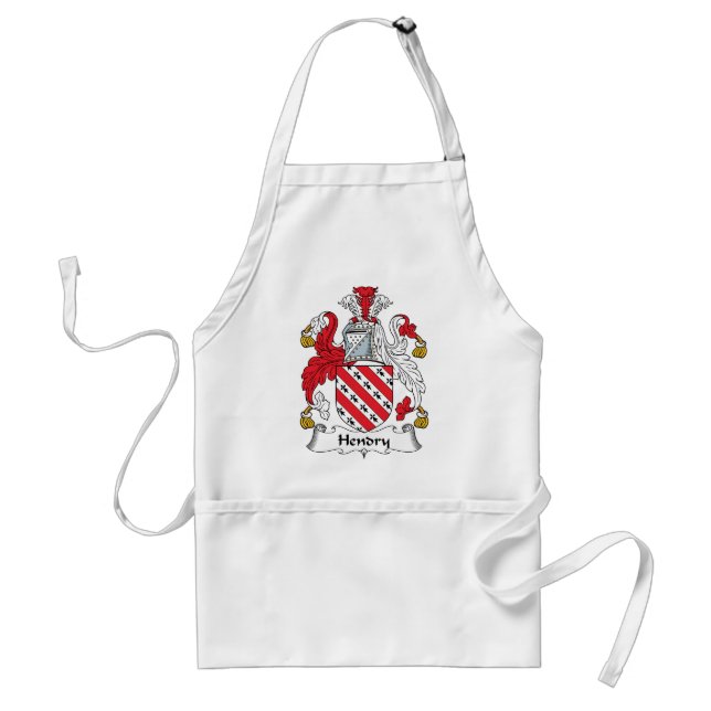 Hendry Family Crest Standard Apron (Front)
