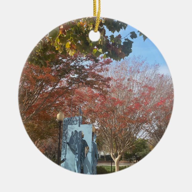 Hendy Lamp Posts: Where in Sunnyvale? Ceramic Tree Decoration (Front)