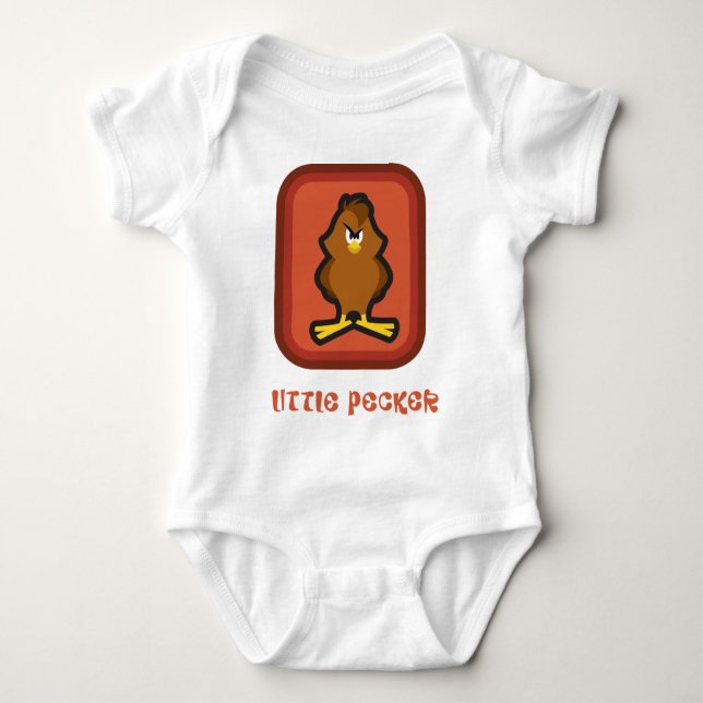 Henery Hawk Little Pecker Baby Bodysuit (Front)