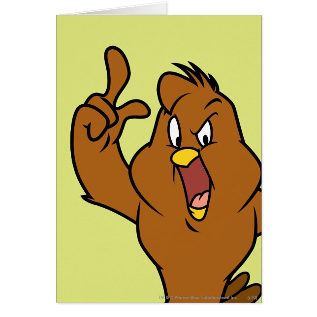 Henery Hawk Yelling (Front)